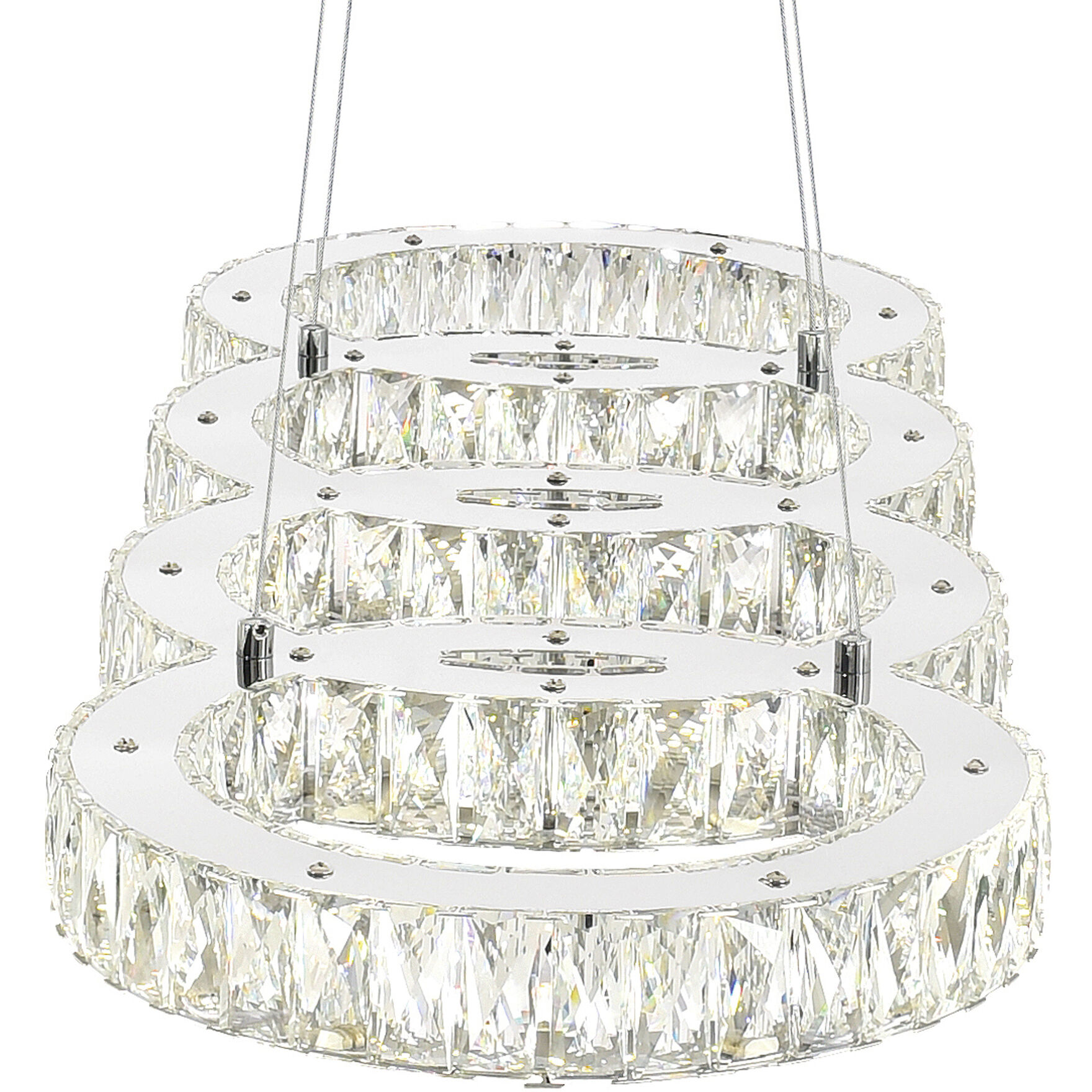 Milan LED 33 inch Chrome Island/Pool Table Light Ceiling Light