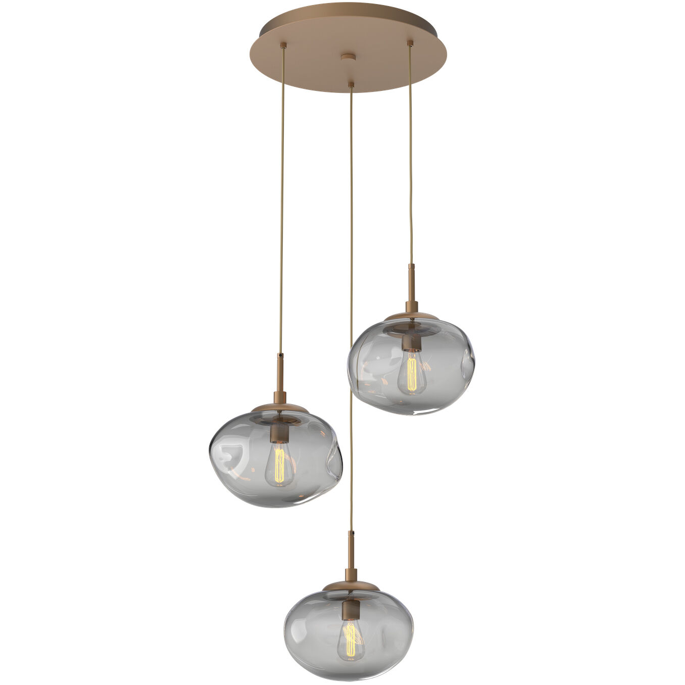 Nova Incandescent 3 Light Chandelier