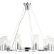 Midtown 10 Light 30 inch Polished Chrome Chandelier Ceiling Light