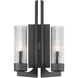 Delos 2 Light 10.5 inch Anthracite Wall Sconce Wall Light