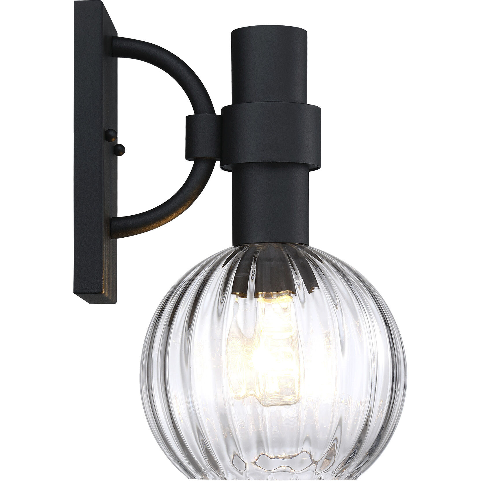 Fernwood LED 13 inch Black Outdoor Wall Sconce