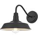 Franco 1 Light 9 inch Black Outdoor Wall Sconce