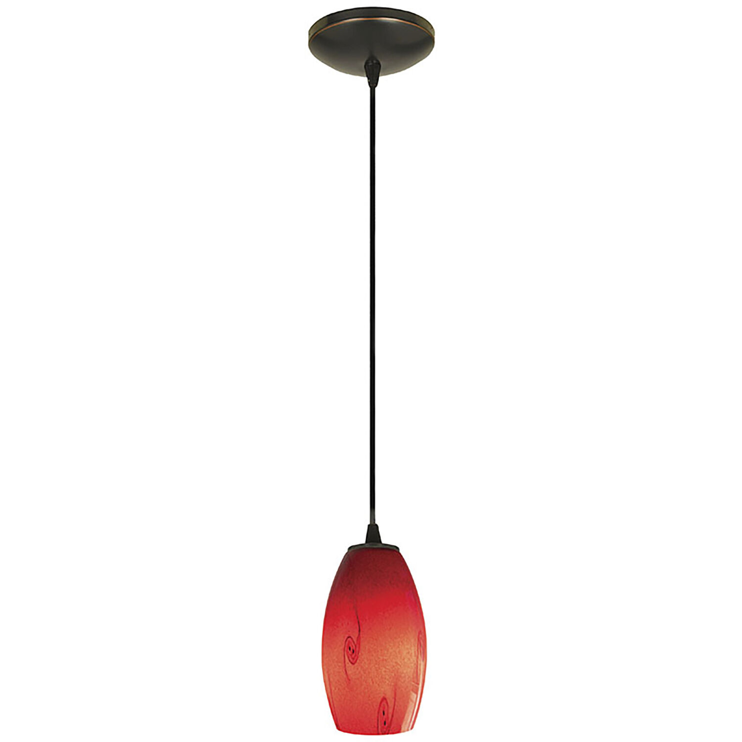 Merlot 1 Light 3.5 inch Oil Rubbed Bronze Pendant Ceiling Light
