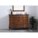 Oakland 48 X 22 X 36 inch Teak Vanity Sink Set