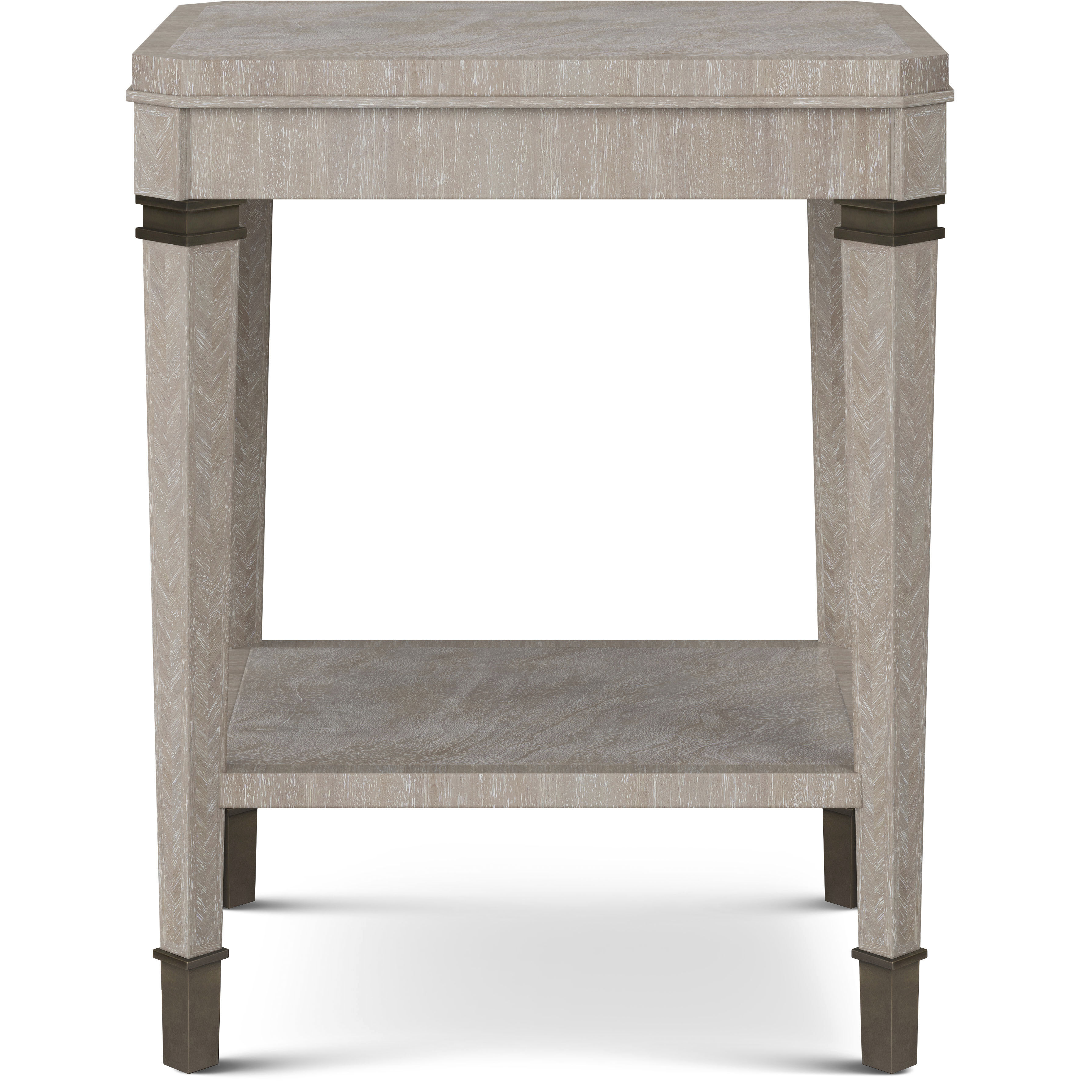 Dickinson 22 X 18 inch Geo Coast Drink Table, Wooden, Marlborough by Alexa Hampton