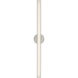 Tole 36 inch Brushed Nickel ADA Wall Sconce Wall Light