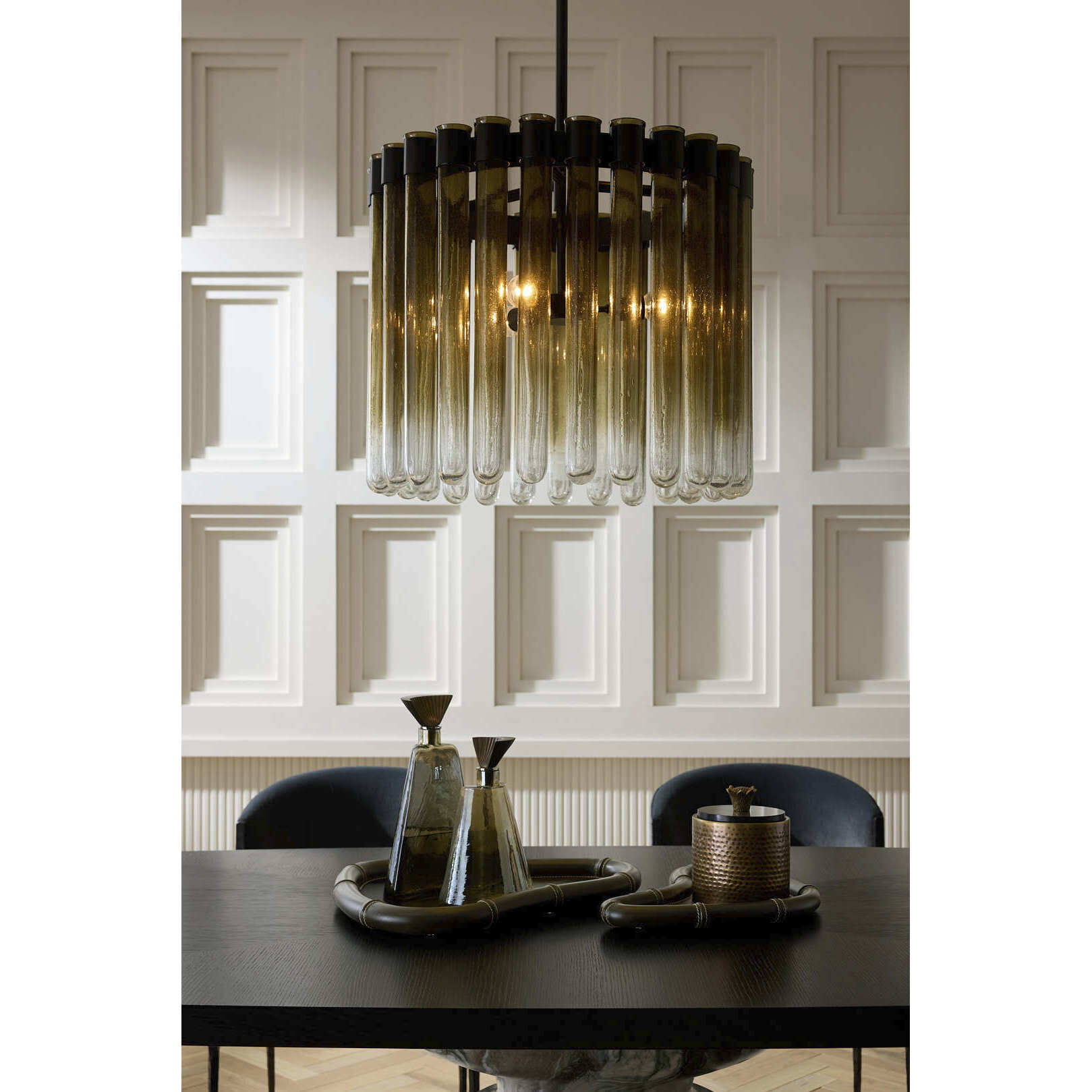 Maxton 3 Light 24.5 inch Bronze Chandelier Ceiling Light