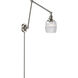Colton 30 inch 60.00 watt Satin Nickel Swing Arm Wall Light, Franklin Restoration