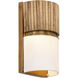 Nebri 2 Light 7 inch Legacy Brass Wall Sconce Wall Light