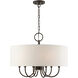 Blossom 7 Light 24 inch English Bronze Pendant Chandelier Ceiling Light