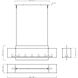 Gridline 7 Light 56 inch Satin Nickel Linear Pendant Ceiling Light