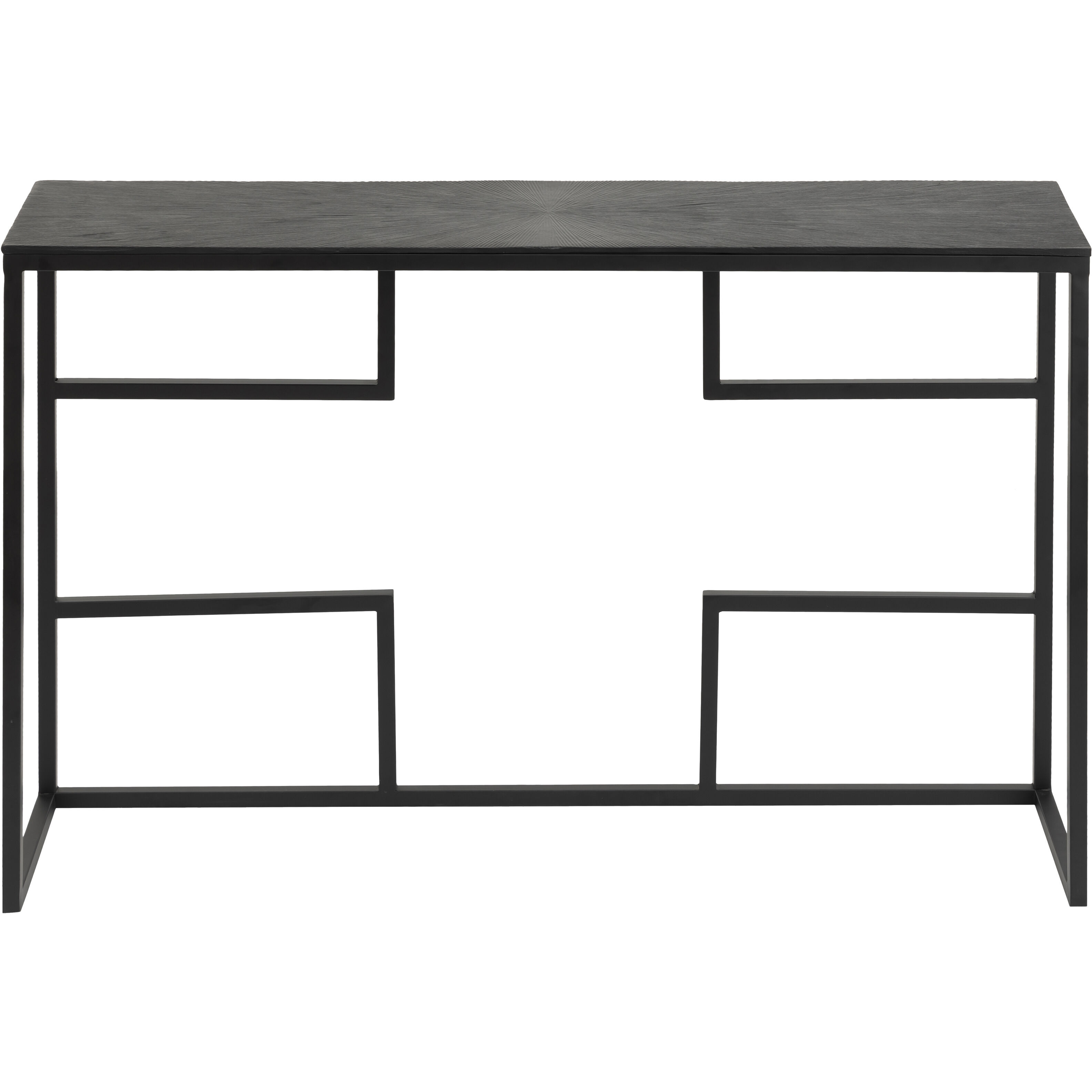 Aperio 46 X 11 inch Black Console Table