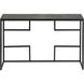 Aperio 46 X 11 inch Black Console Table