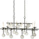 Sethos 8 Light 42 inch Old Iron Chandelier Ceiling Light