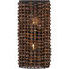 Beaudelle 2 Light 8.25 inch Dark Bronze Wall Sconce Wall Light