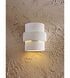 Ceramic 1 Light 9 inch White Ceramic Outdoor Pocket Lantern, Great Outdoors