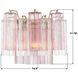 Addis Bath Wall Light in Aged Brass, Spring