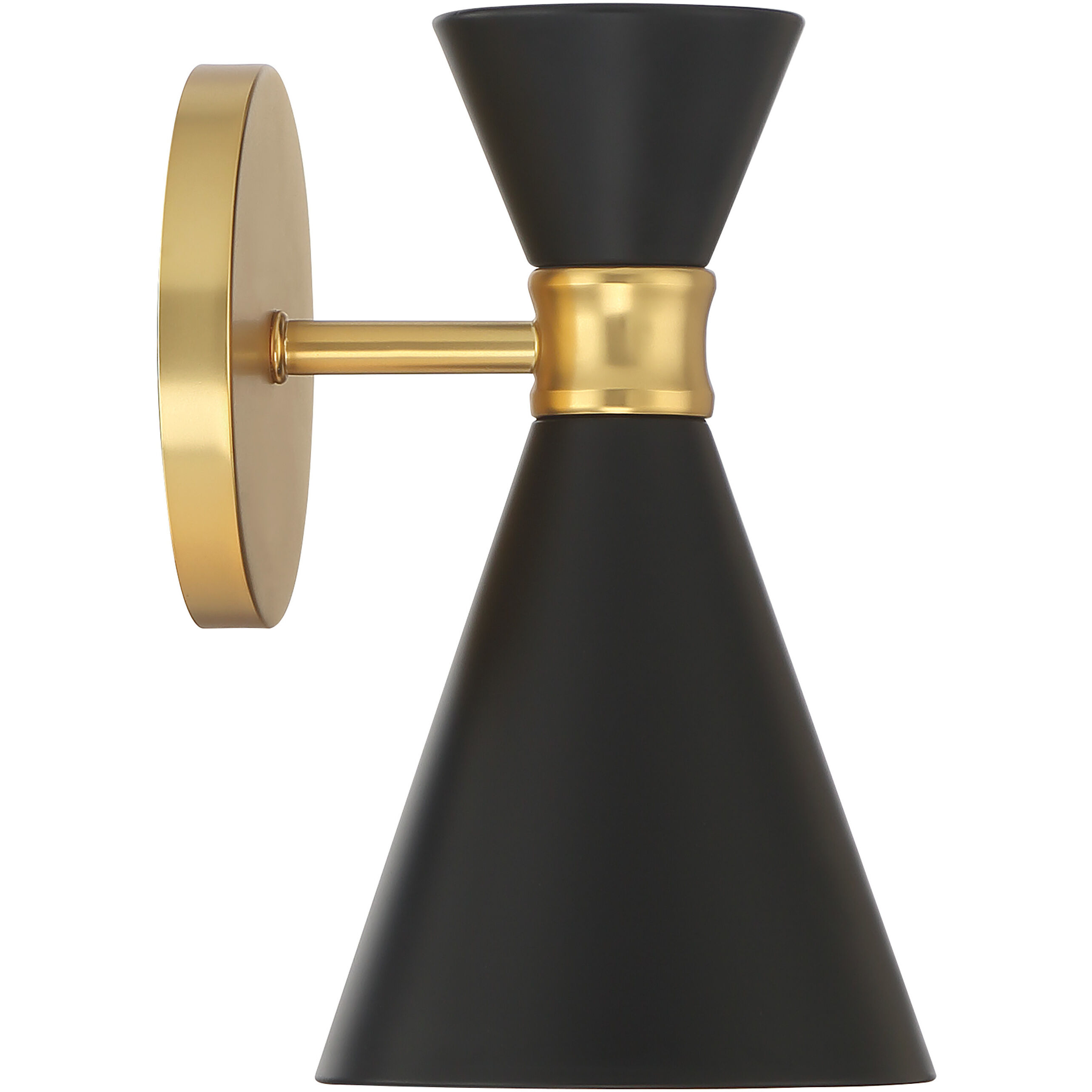 Conic 1 Light 5.5 inch Honey Gold Wall Sconce Wall Light