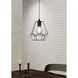 Mardyke 1 Light 9 inch Matte Black Pendant Ceiling Light