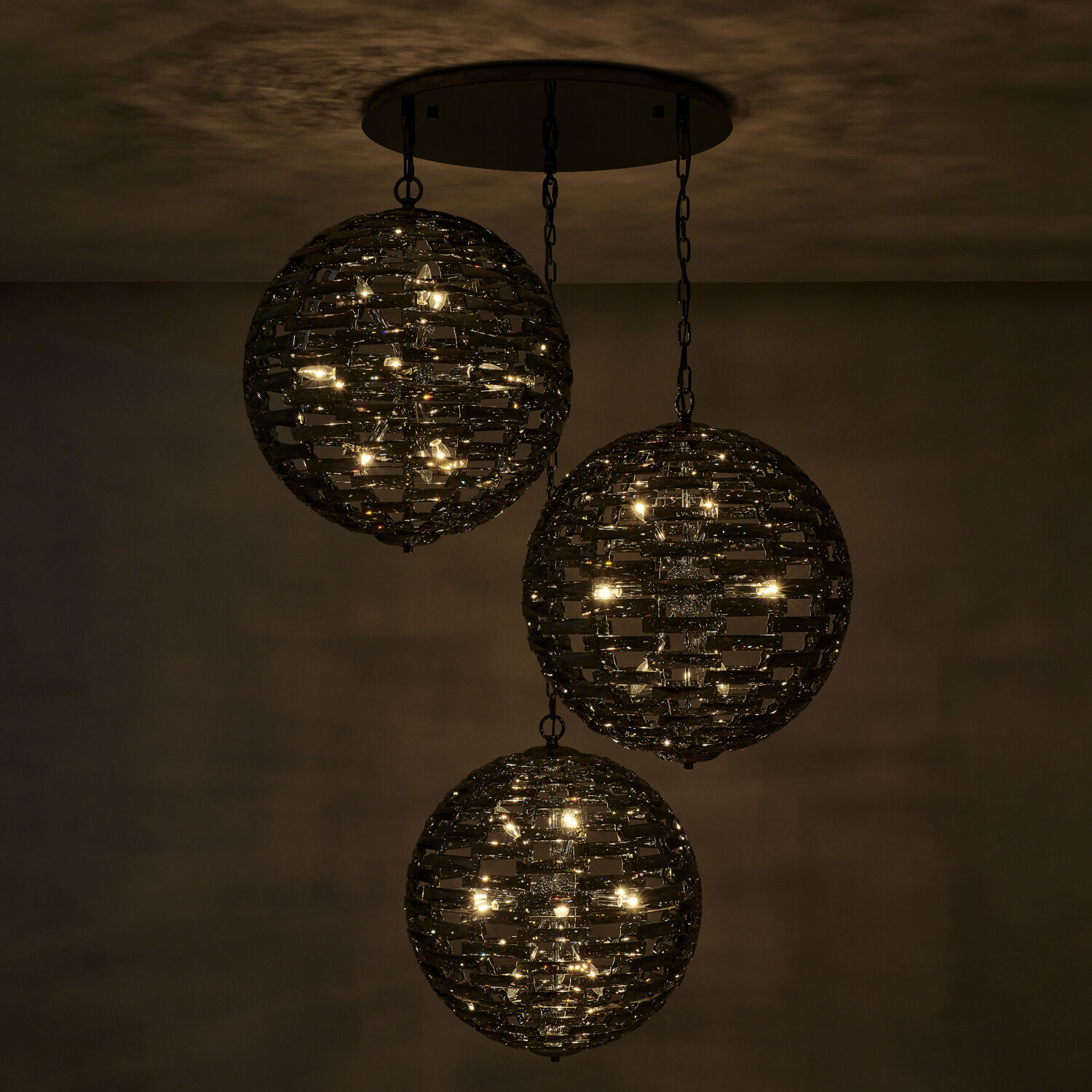 Alta 40 Light 49.5 inch Black Nickel Pendant Foyer Ceiling Light