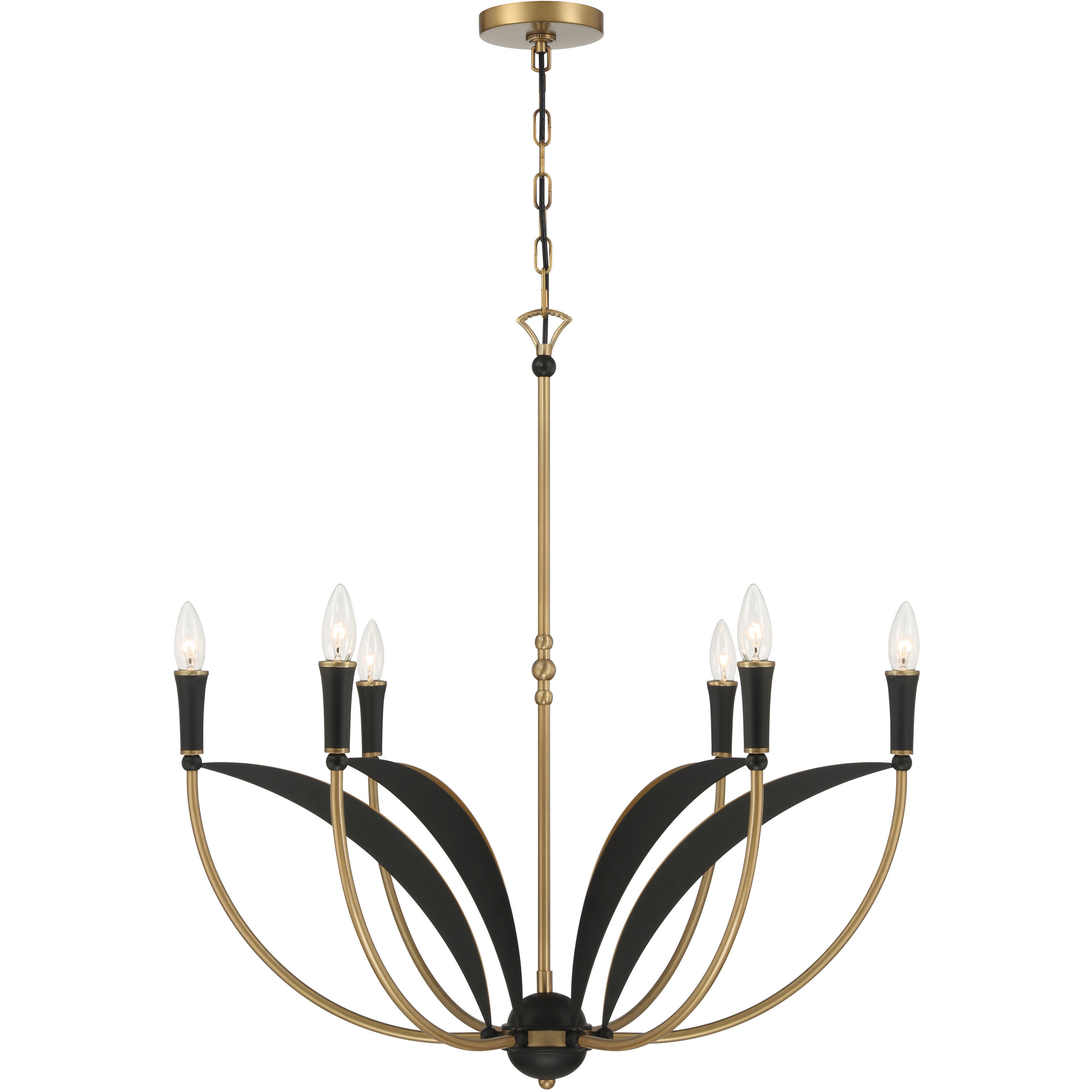 Miller 6 Light 28.25 inch Legacy Brass and Sand Coal Chandelier Ceiling Light