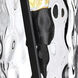 Waterfall 1 Light 18 inch Matte Black Outdoor Wall Sconce