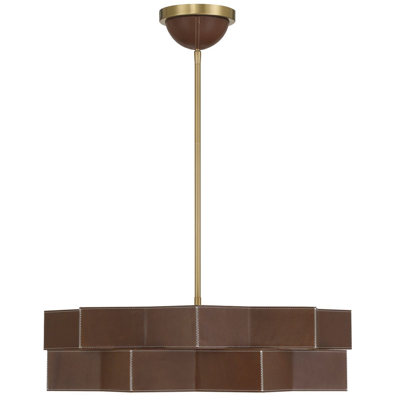 Atherton 5 Light 24 inch Warm Brass Pendant Ceiling Light