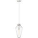 Ballina 1 Light 9 inch Polished Nickel Mini-Pendant Ceiling Light
