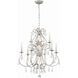 Ashton 9 Light 25.5 inch Olde Silver Chandelier Ceiling Light in Clear Hand Cut