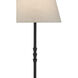 Lohn 69.5 inch 150 watt Mol&eacute; Black Floor Lamp Portable Light