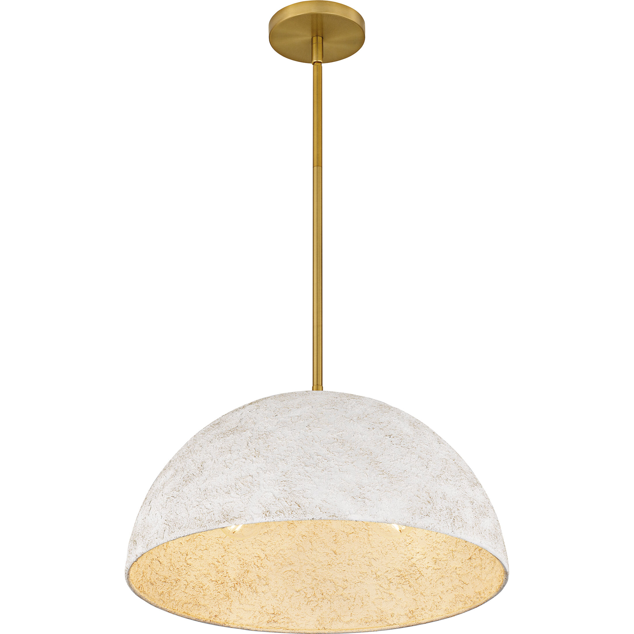 Portia 3 Light 17.75 inch Brushed Gold Pendant Ceiling Light, Large