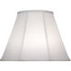 Ellie Off White 18 inch Lampshade, Empire
