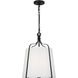 AH by Alexa Hampton Leander 1 Light Smith Steel Pendant Ceiling Light