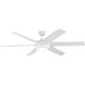 Mint 60 inch White Ceiling Fan
