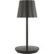 Sean Lavin Nevis 10.5 inch 2.40 watt Bronze Rechargeable Table Lamp Portable Light, Short