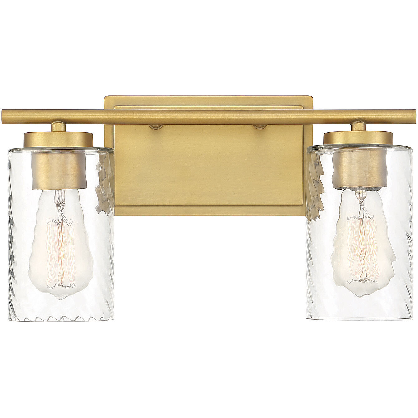 Transitional 2 Light 15.00 inch Bathroom Vanity Light