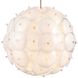 Tallulah 24 Light 38 inch Lacquered Gold Pendant Ceiling Light