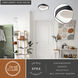 Bowen 1 Light 16.5 inch Textured Black Flush Mount Ceiling Light