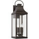 Bradford 4 Light 27 inch Oiled Bronze Outdoor Wall Lantern