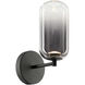Refrax 1 Light 4.75 inch Matte Black Wall Sconce Wall Light