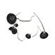 Fremont LED 8.5 inch Ivory and Black Belt Chandelier Ceiling Light