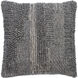 Gabon 18 X 18 inch Gray/Medium Gray Accent Pillow