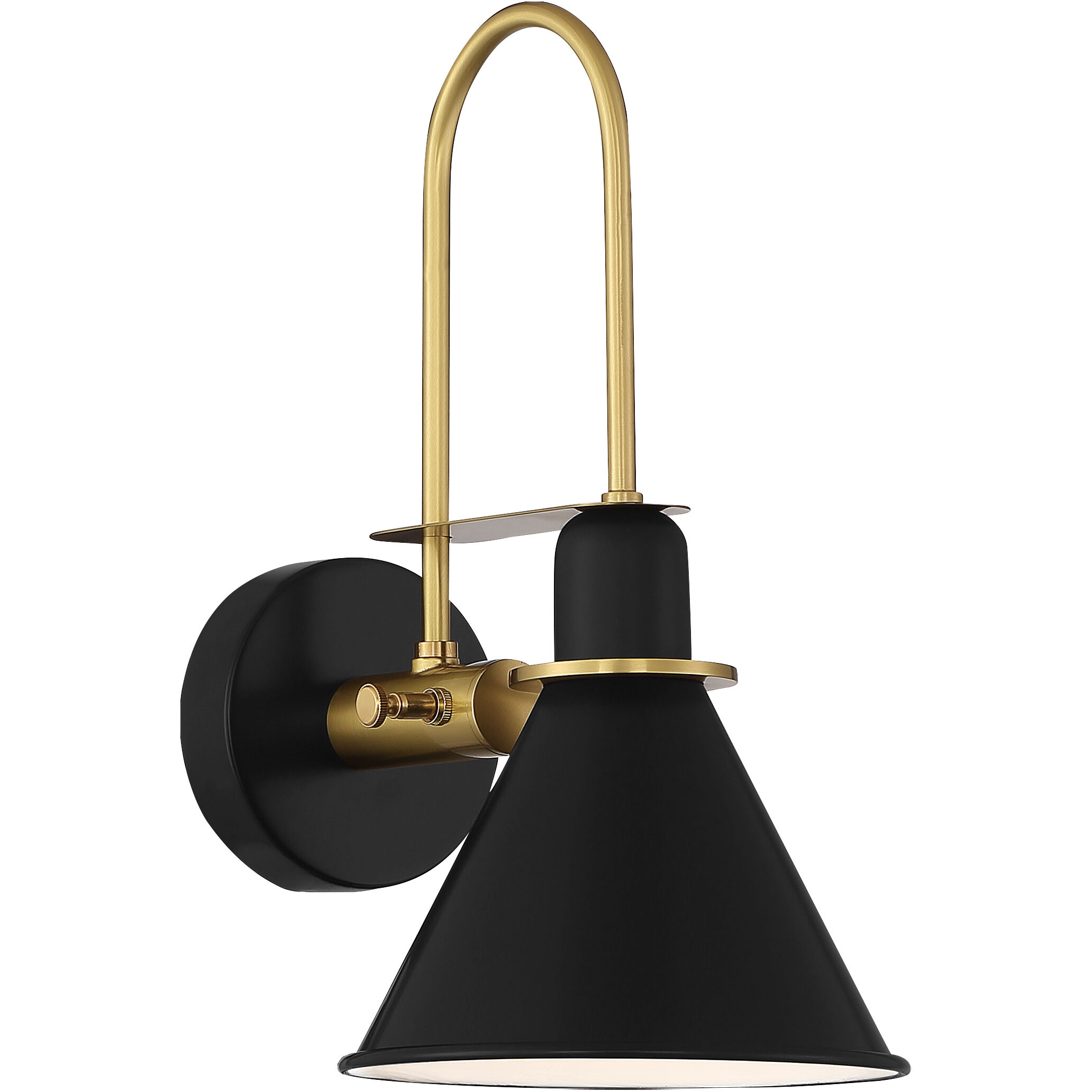 Medford 10 inch 60.00 watt Matte Black Task Sconce Wall Light