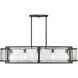 Bella Collina 5 Light 48 inch Coal Island Light Ceiling Light