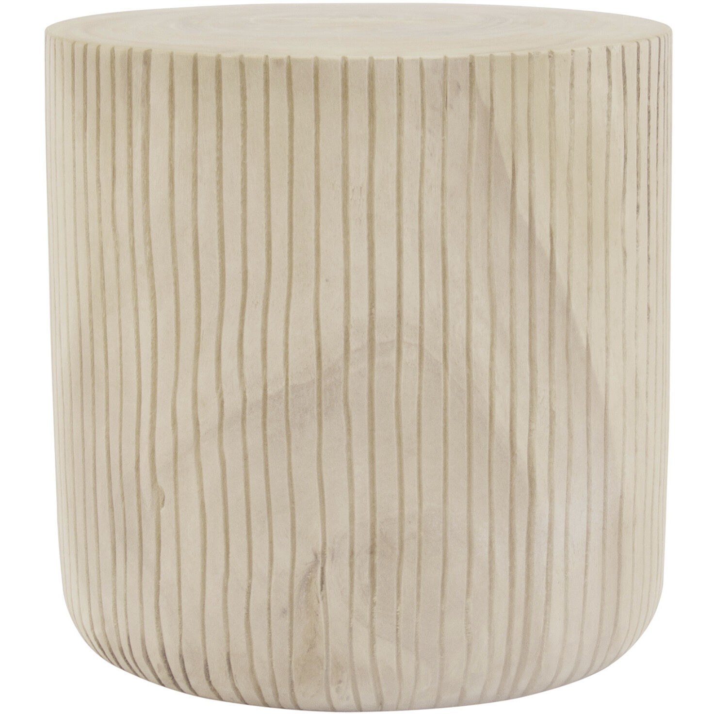 Java 15.7 inch Beige Table/Stool