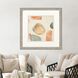 Wicker Terracotta Orange and Green and Beige and Rust Framed Art