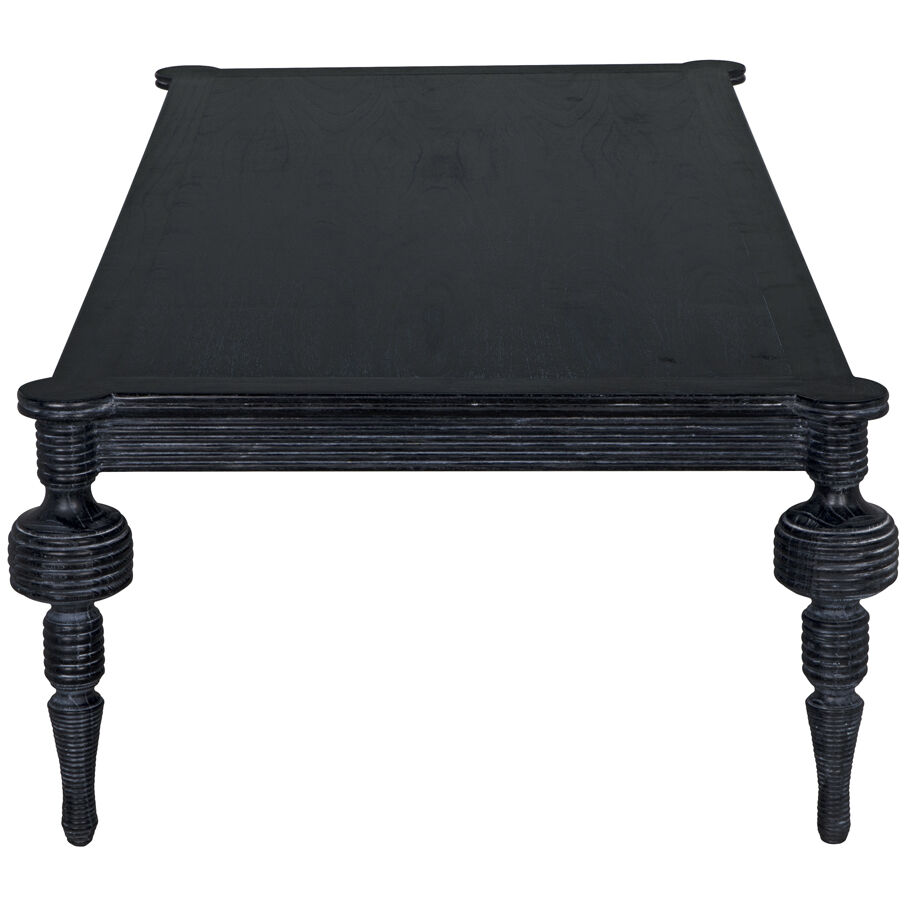 Stockholm 65 X 32 inch Cinder Black Coffee Table