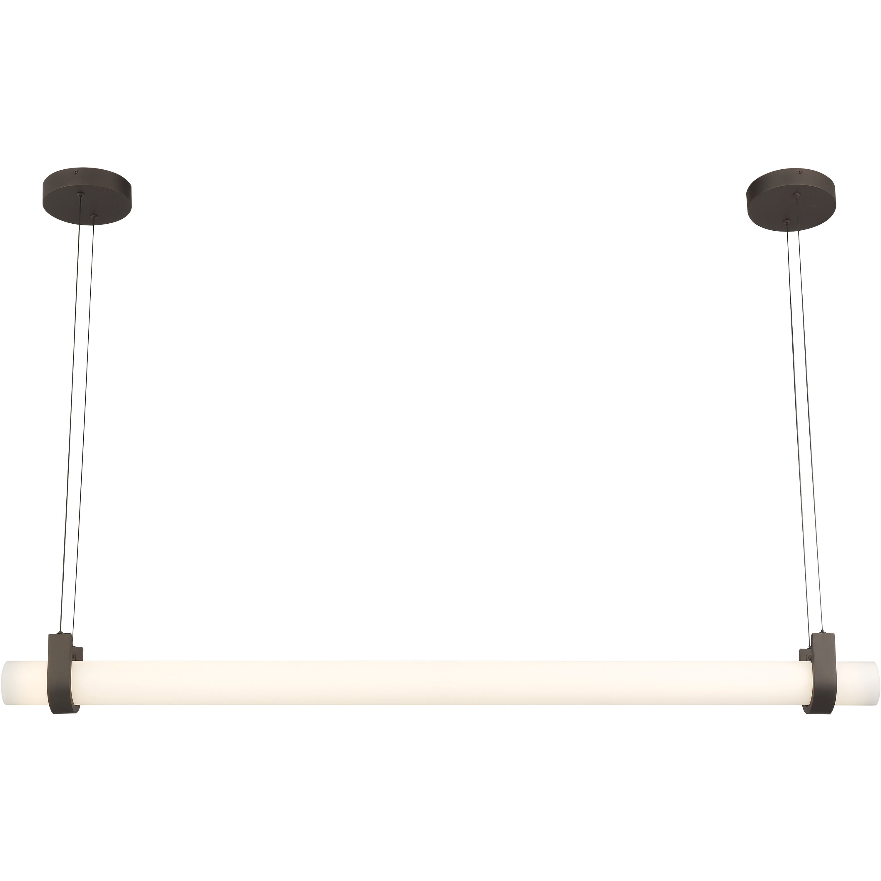 Sorelle LED 58 inch Dark Bronze Linear Chandelier Ceiling Light