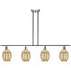 Ballston Preston Island Light Ceiling Light in Brushed Satin Nickel, Mercury