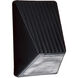 Spa LED 9.5 inch Black Outdoor Sconce